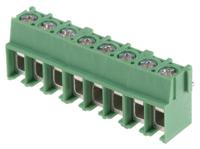 1987782 Phoenix Contact PT 2.5/ 8-5.0-V Series PCB Terminal Block, 5mm Pitch, Through Hole Mount, 1-Row, Screw Termination