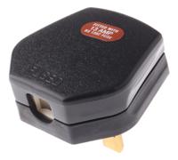 269-8738 RS PRO UK Mains Plug, 13A Black, Cable Mount Thermoplastic, 250 V