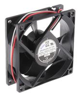 619-7122 RS PRO Axial Fan, 24 V dc, DC Operation, 68m³/h, 2.41W, 100mA Max, 80 x 80 x 25mm