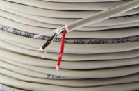 4300fe00100 Belden 4300FE Control Cable, 2 Cores, 0.82 mm² 18 AWG, Screened, 100 m, Grey Polypropylene Sheath
