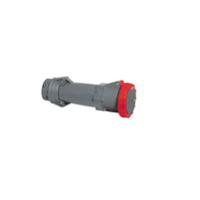 0-594-87 Legrand, Hypra IP67 Red 3P+E Industrial Power Socket, Rated At 63A, 415 V No