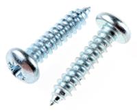 546-5711 RS PRO Bright Zinc Plated Steel Pan Head Self Tapping Screw, N°8 x 3/4in Long 19mm Long