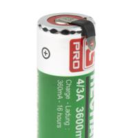 504-6124 RS PRO RS PRO, 1.2V, 4/3 A, NiMH Rechargeable Battery, 3.6Ah