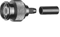 j01010a2255 Telegartner Plug Cable Mount TNC Connector, Crimp Termination, Straight Body