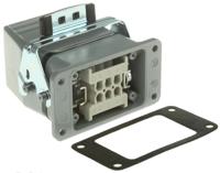 19011000-10003000-10191000 EPIC Connector Set, 6 Way, 16A, Female to Male, H-BE, Panel Mount, 440 V