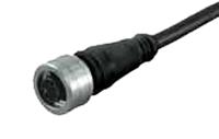 1200060005 Brad from Molex Female 3 way M12 to 3 way Free End Sensor Actuator Cable, 5 m