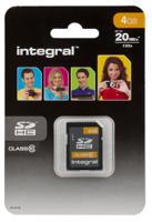 insdh4g10v1 Integral Memory 4 GB SDHC SD Card, Class 10