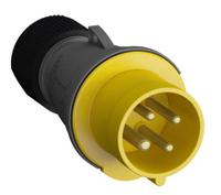 2cma101954r1000-316ep4 Amphenol Industrial, Easy & Safe IP44 Yellow Cable Mount 3P + E Industrial Power Plug, Rated At 16A, 110 V