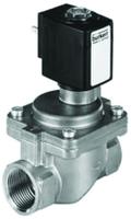 349744 Burkert Solenoid Valve , 2 Port, NC, 230 V ac G1