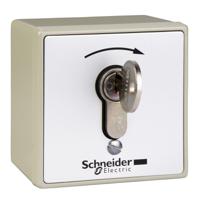 xaps11221n Schneider Electric Spring Return Control Station Switch - SPST, Zinc Alloy, IP54