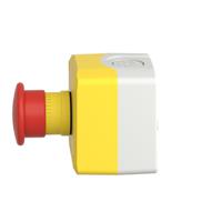 xalk198 Schneider Electric Harmony, Yellow, Pull to Reset 40mm Mushroom Head Emergency Button