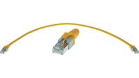 09-47-474-7014 HARTING09 47, 4m Cat5e, Yellow RJ45 to RJ45, SF/UTP Polyurethane Sheath