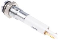 843-2492 RS PRO Orange Panel Mount Indicator, 21.6 → 26.4V dc, 8mm Mounting Hole Size, IP67