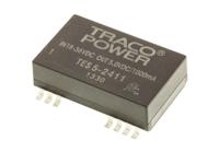 tes-5-2411 TRACOPOWER TES 5 DC-DC Converter, 5V dc/ 1A Output, 18 → 36 V dc Input, 5W, Surface Mount, +85°C Max Temp -40°C
