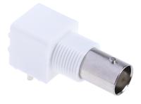 526-5864 RS PRO, Jack PCB Mount BNC Connector, 50Ω, Through Hole Termination, Right Angle Body