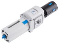 ms6-lfr-12-d6-erm-as Festo MS6-LFR Polycarbonate Filter Regulator, 40μm, G 1/2, Manual, 20 bar, 529180