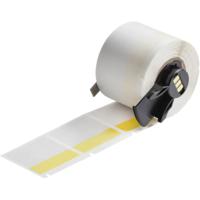 m6-32-427-yl Brady B-427 Yellow, Transparent Label, 38.10mm Width, 12.70mm Height, 250 Qty
