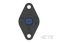 2325103-7 TE Connectivity, 2325103 Header Socket Black Board Mount 2 Way, Solder, Through Hole Termination