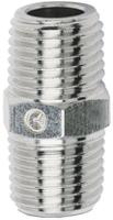 2500-12 SMC 25 Series Bulkhead Threaded Adaptor, R 1/2 Male to R 1/2 Male, Threaded Connection Style