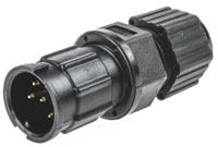 bd-06bmma-ll7001 Amphenol Industrial Circular Connector, 6 Contacts, Panel, Standard Connector, Plug, Male, IP67, Ceres Series
