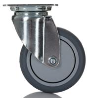 2470pjp075p40 Tente Swivel Castor Wheel, 75kg Capacity, 75mm Wheel