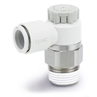 as3211f-03-10sa SMC AS Series Tube Speed Controller, Rc 3/8 Inlet Port, 8mm Tube Inlet Port x Rc 3/8 Outlet Port x 8mm Tube Outlet Port