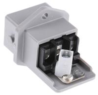 932145106-stasei-3-n Hirschmann, ST Grey Panel Mount 3P Heavy Duty Power Connector Plug, Socket, Rated At 16A, 250 V, 400 V