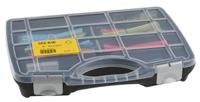562-646 RS PRO Adhesive Lined Heat Shrink Tubing, Black, Blue, Green/Yellow, Red, White 3.2mm Sleeve Dia. x 110mm Length 2:1