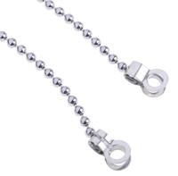 506-7323 RS PRO Chrome Plated Brass Chain, 300mm Length