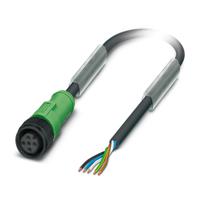 1442531 Phoenix Contact Female 5 way M12 to 5 way Unterminated Sensor Actuator Cable, 5 m