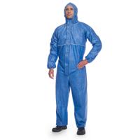 d15338211 DuPont Blue Disposable Coverall, XXL