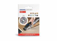 2615s600jb Dremel DSM600 Carbide Cutting Disc, 77mm x 1mm Thick