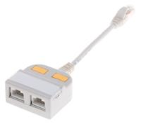 400-9017 RS PRO 2-Port RJ45 T-Adapter, Cat5, Unshielded