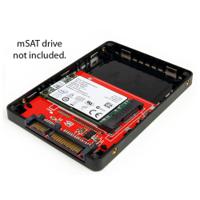 sat2msat25 StarTech.com port mSATA SATA to Mini SATA Adapter