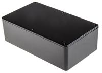bim200616-blkblk CAMDENBOSS 2000 Series Black ABS Enclosure, IP54, Black Lid, 190 x 110 x 60mm