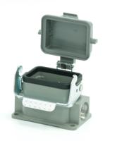 208-4290 RS PRO Heavy Duty Power Connector Housing, PG16 Thread, Side Entry