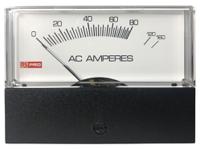186-2519 RS PRO Analogue Panel Ammeter 10 (Input) A, 160 (Scale) A AC, 76mm x 74mm, ±1.5 %