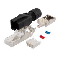 tspftc6as-poe L-Com TSP Series Male Ethernet Connector, Surface Mount, Cat6a Straight 1 Port 1 -Way