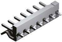 10-32-1071 Molex SPOX Series Straight Through Hole Pin Header, 7 Contact(s), 5.08 mm Pitch, 1 Row, Unshrouded