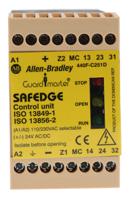 440f-c251d Allen Bradley Safedge 440F 1 Auxiliary Contacts Safety Relay 24 → 230V ac/dc, Dual-Channel 2 Safety Contacts