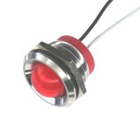 pl22sl115 CML Innovative Technologies PL22SL Series Red Panel LED, 110V, 22mm Mounting Hole Size, Lead Wires Termination, IP67