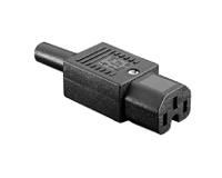 px0597 Bulgin C15 Cable Mount IEC Connector Socket, 10A, 250 V