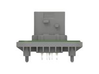 2-2378180-1 TE Connectivity 2-23781 Series Vertical Panel PCB Header, 7 Contact(s), 6 mm Pitch, 2 Row, Shrouded