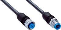 yf2a18-010ua5m2a18-2096032 SICK Female 8 way Straight M12 to Male 8 way Straight M12 Connector Cable, 1 m