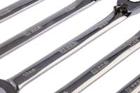 487-280 RS PRO 12-Piece Spanner Set, 8 → 19 mm, 8 → 19 mm, Chrome Vanadium Steel