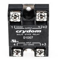 d1d07 Sensata Crydom 1-DC Series Solid State Relay, 7 A Load, Surface Mount, 100 V Load, 32 V Control