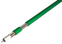 136-8139 RS PRO, 100 m 75 Ω Green