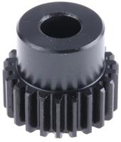 521-6250 RS PRO Steel 22 Teeth Spur Gear, 1 Module, 8mm Bore Diam, 22mm Pitch Diam, 18mm Hub Diam