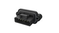 flhp6201 Amphenol Communications Solutions FLHP62 Series Right Angle PCB Mount PCB Socket, 6-Contact, 1-Row, 2.5mm Pitch, PCB