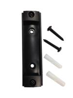 wresb Viso Black Polypropylene Barrier Bracket